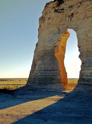 Monument Rocks in Kansas, representing TMC’s contract therapy services across the state.